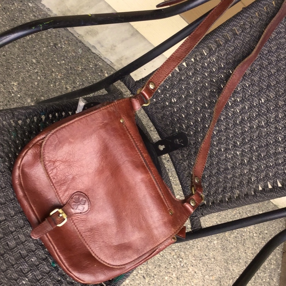 Patricia Nash vintage leather purse bag crossbody travel club vacay western